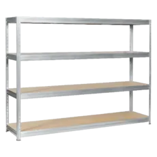 Метален стелаж BTL цинк -177x240x60см 