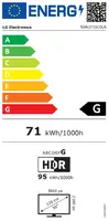 Телевизор LG 50AU731C0LA, 50" 4K UltraHD TV 3840 x 2160, DVB-T2/C/S2, Smart TV LG ThinQ, 4K Upscaling, HDR10 Pro, HGiG, HLG, Built-in Wi-Fi, AI Sound Virtual 5.1 Up-mix, Simplink, HDMI, LAN, USB, Bluetooth, SPDIF, Hotel mode, Ceramic Black