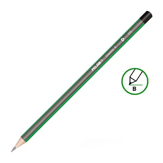 Молив графитен Milan 133 B триъгълен