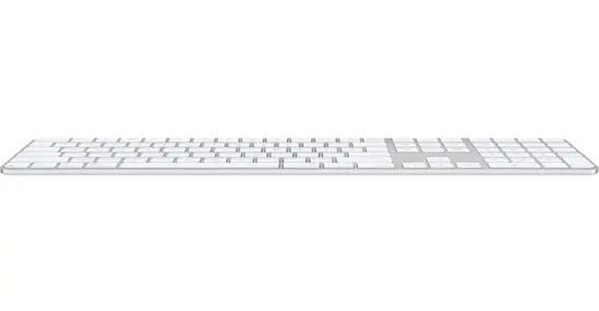 Клавиатура Apple Magic Keyboard (2024) w Touch ID and Numeric Keypad - International English - White Keys