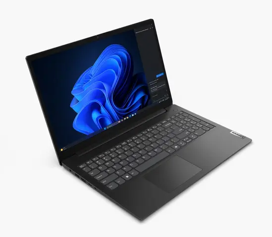 Лаптоп Lenovo V15 G5 Intel Core 3 100U, 6C (up to 4.7GHz, 10MB), 16GB DDR5-5200, 512GB SSD, 15.6" FHD (1920x1080) IPS AG, Intel UHD Graphics, HD 720p Cam, WLAN, BT, 3 cell, DOS, 3Y CCI