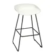 Бар стол КАНАТИЦА SLD 14- бял цвят седалка