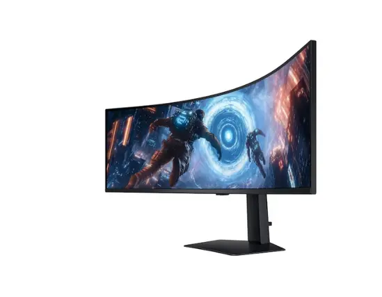 Монитор Samsung LS49FG910, 49" Odyssey G9 GAMING VA Curved OLED, 1000R, 144Hz, Smart. 32:9, 5120 x 1440, Display Port , HDMI,Micro HDMI, USB Hub, Silver + Logitech G102 Mouse, Lightsync RGB, 8000 DPI, 6 Programmable Buttons, Black