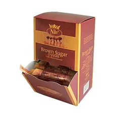 Кафява захар на пакетче 5 гр. кутия