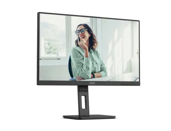 Монитор AOC Q27P3CV, 27" IPS WLED, 2560x1440@100Hz, 4ms GtG, 350cd m/2, 1000:1, DCR 50M:1, Adaptive Sync, FlickerFree,Low Blue Light, 2Wx2, Tilt, Height Adjust, Pivot, Swivel, 2xHDMI, DP, USB hub, RJ45