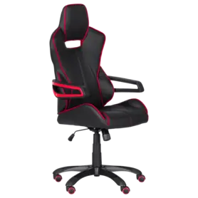 Геймърски стол ГРОЗДАН - черен с червено