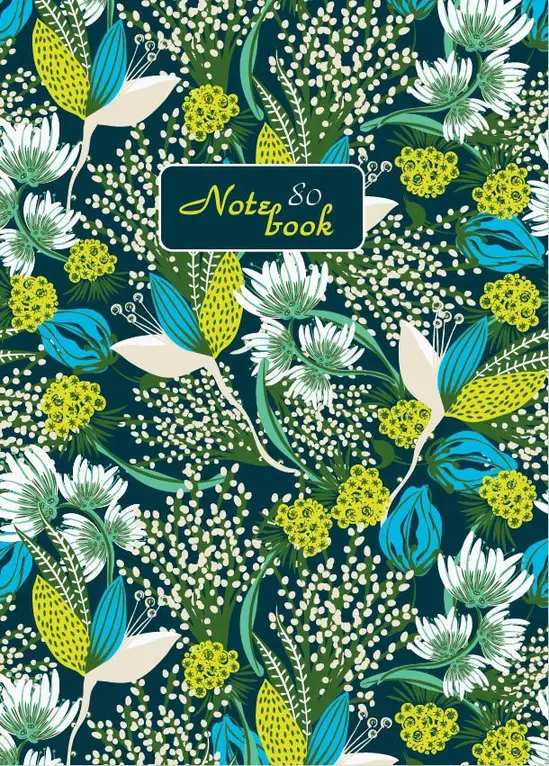 Тетрадка телчета А4 вестник 80 л редове