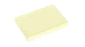 Самозалепващи листчета 50х75мм жълт пастел