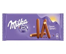 Бисквити Milka лила стик 112 гр