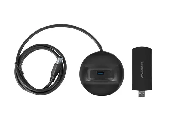 Адаптер Lanberg USB adapter wireless network card nc-3000-wi ax3000 tri-band 2x internal antennas