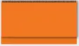 Настолен календар бележник с дати НКГ 2-оранжев цвят