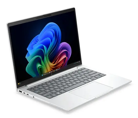 Лаптоп HP EliteBook 8 G2i AI 14 Glacier Silver, Core Ultra 7 366H(up to 4.8GH/18MB/16C), 14" WUXGA AG 300nits, 32GB 5600 MHz 1DIMM, 1TB PCIe SSD, WiFi 7 + BT 6, Backlit Kbd, FPR, 3C Batt, Win 11 Pro, 3Y Warranty Onsite