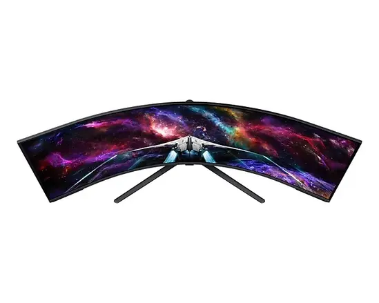 Монитор Samsung LS57CG952, 57" Odyssey Neo G95NC 57" Quantum Mini-LED Dual UHD, 7680x2160, 240Hz 1ms, HDMI, USB Hub, White/Black