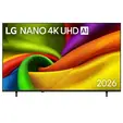 Телевизор LG 50NU850B3LA, 50" 4K Ultra HD Smart TV, 3840x2160, DVB-T2/C/S2, Alpha7 AI Processor Gen9, HDR10 / HLG, webOS 26 ThinQ, VRR / ALLM / HGiG, 4K Super Upscaling,WiFi 5, Voice Controll, Bluetooth 5.3, AirPlay 2, LAN, CI, HDMI eARC, AI Sound Pro, Go