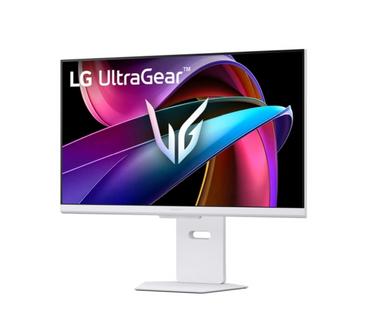 Монитор LG 32G810SA-W, 31.5' UltraGear IPS smart webOS 24, 1ms (GtG), 144Hz, 1000:1, 400cd/m2, 4K (3840x2160), FreeSync, G-SYNC, VRR, HDR 10, DCI-P3 95%, USB-C (PD 65W), AI, HDMI, DisplayPort, Speacers 7W x 2, Bluetooth, LG Switch, Height Adjustable,Tilt,