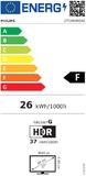 Монитор Philips 27E1N1800AE, 27' IPS WLED, 3840x2160@60Hz, 4ms GtG, 350cd m/2, 1000:1, Mega Infinity DCR, Adaptive Sync, FlickerFree, Blue Light Soft, 2Wx2, Tilt, Height Adjust, 2xHDMI, DP