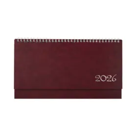 Календар настолен ОЛИМП-цвят бордо