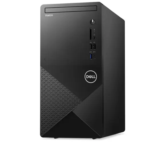 Настолен компютър Dell Vostro 3030 MT, Intel Core i7-14700 (20 Cores, 33MB Cache, up to 5.4 GHz), 8GB, 8GBx1, DDR5, 4800MTs, 512GB M.2 PCIe NVMe, Intel UHD Graphics 770, Wi-Fi 6, BT, Keyboard&Mouse, 180W, Ubuntu, 3Y PS