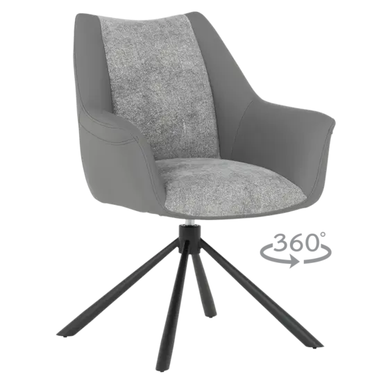 Трапезен стол СТЕЛА-Въртене на 360°