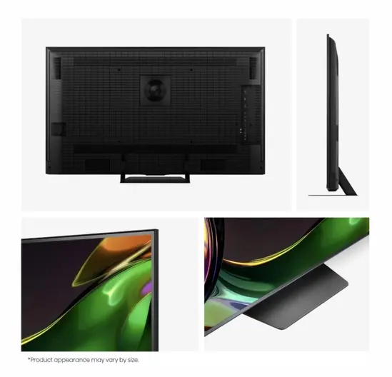 Телевизор Hisense 75" UR8S, 4K Ultra HD 3840x2160, RGB Mini Led , DLED, Quantum Dot, 180Hz, IPS, HDR 10+, HLG, Dolby Vision IQ, Dolby Atmos, Smart TV,Light Sensor,WiFi 6eGHz, WiFi Direct, BT,2x10 W + 20 W + 2x5 W, Anyview Cast, 4xHDMI, 2xUSB, LAN, CI+, DV
