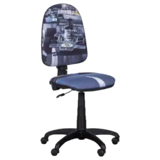 Детски стол Пресиан - черна база- снимка отпред