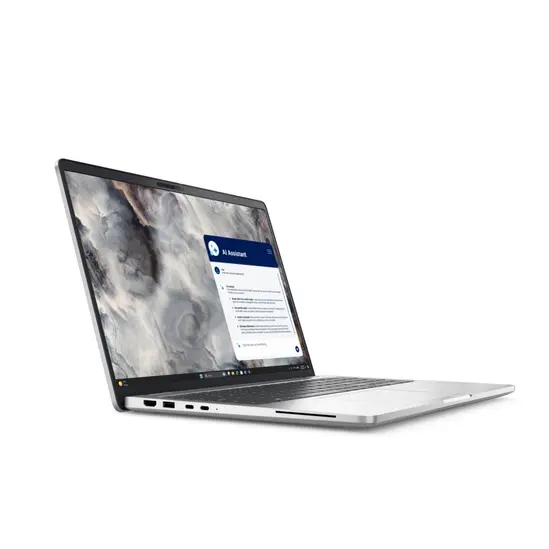 Лаптоп Dell Pro 16 Plus PB16250, Intel Ultra 5 238V vPro (40 TOPS NPU, 8 cores, up to 4.7GHz), 16.0" FHD+ (1920x1200), AG 300 nit, 32 GB: LPDDR5x, 8533 MT/s (onboard), 512 GB SSD, Intel Arc graphics, FHD HDR + IR Cam, FPR, Wi-Fi 7, Backlit Kb, Ubuntu, 3Y 