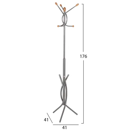Закачалка за дрехи AMOR- размери, метална