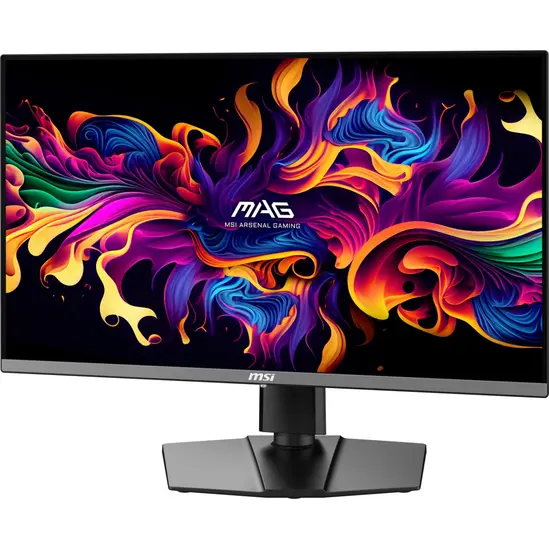 Монитор MSI MAG 272QP QD-OLED X50 Gaming Monitor, 26.5", 0.03ms, 500Hz, 2560x1440, G-SYNC, AMD FreeSync Premium Pro, AI Vision, Console Mode, ClearMR 21000, HDR True Black 500, Type-C(15W PD), DP(1.4a), 2xHDMI(2.1), Pivot, Heigh Adj., VESA 100, Black, 8kg