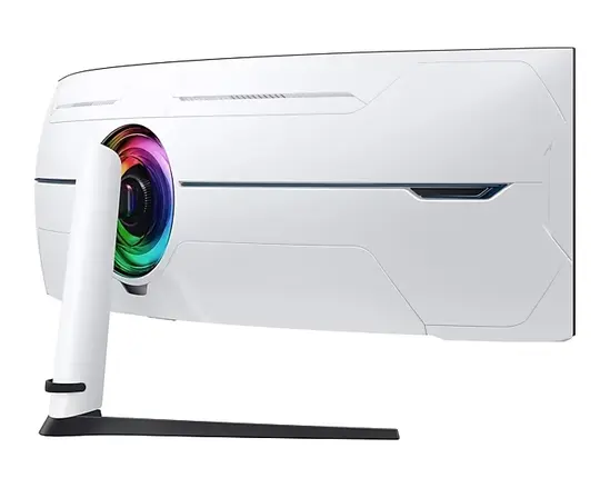Монитор Samsung LS57CG952, 57" Odyssey Neo G95NC 57" Quantum Mini-LED Dual UHD, 7680x2160, 240Hz 1ms, HDMI, USB Hub, White/Black