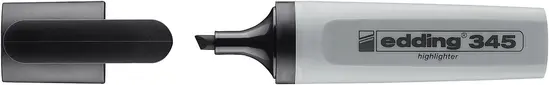 Текст маркер Edding Е-345  сив