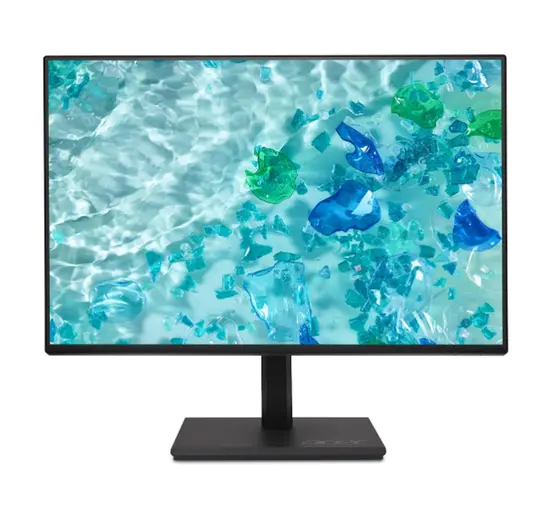 Монитор Acer Vero B247YGbmiprzx, 23.8' IPS LED, ZeroFrame FHD (1920x1080) AG, 4ms (GTG), 120Hz, 100M:1, 1500:1, 250nits, 99% sRGB, HDMI, VGA, DP, USB3.2x4 USB-B(1up 4down), Speakers 2x2W, Audio InOut, ERGOstand, TUV, Energy Efficiency Class C, VESA, Blac