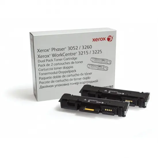 Консуматив Xerox Phaser 3052, 3260 WorkCentre 3215, 3225 Dual Pack Toner Cartridge