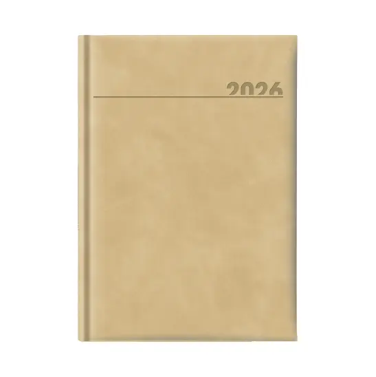 Календар - бележник CHIA А5 кремав 