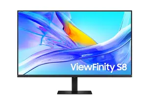 Монитор Samsung LS37D800UA 37" VA LED ViewFinity S8 S80UD UHD 16:9 350:1 5ms , USB-C 90W, 3xUSB, HDMI Ethernet  Black