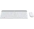 Комплект Logitech Slim Wireless Keyboard and Mouse Combo MK470 - OFFWHITE