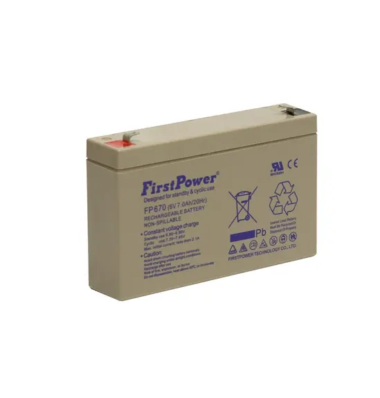 Батерия First Power FP670 7 Ah 6V
