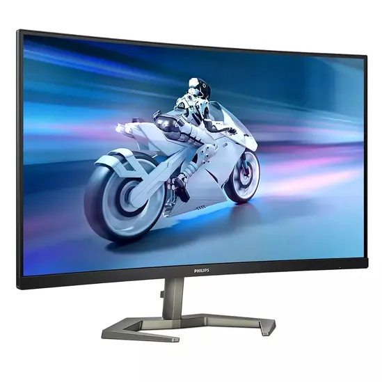 Монитор Philips 32M1C5200W, 31.5', Curved 1500R, VA, WLED, 1920x1080@240Hz, 1ms GtG, 0.5ms MPRT, 300cd m2, 3000:1, Mega Infinity DCR, Adaptive Sync, FlickerFree, Low Blue Mode, Tilt, Height Adjust, Swivel, 2xHDMI, DP
