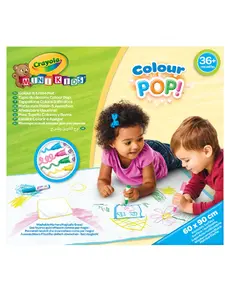 Подложка за рисуване Crayola с 4 маркера и гъба