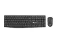 Комплект Natec Set 2 in 1 Keyboard Black Squid + Mouse Wireless US Layout