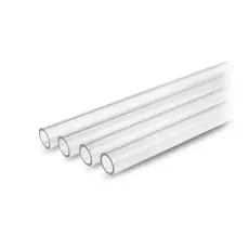 Тръба Thermaltake Pacific Hard Tube 16mm OD 12mm ID 500mm 4 Pack Transparent