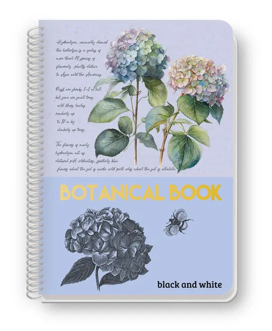Тетрадка спирала А5 Botanical Book 80 л