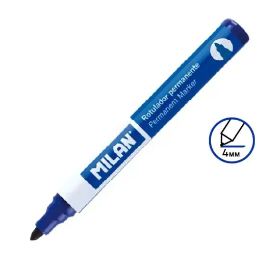 Перманентен маркер Milan син