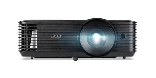 Мултимедиен проектор Acer Projector X1328WHn, DLP, WXGA (1280x 800), 5000 ANSI Lm, 20 000:1, 3D, Auto keystone, HDMI, VGA inout, RCA, RS232, Audio inout, DC Out (5V1A), RG-45, 3W Speaker, 2.7kg, Black