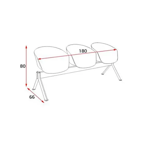 Посетителска пейка КАНАТИЦА SLD 69 SLD 89