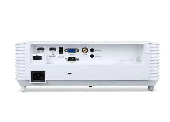 Мултимедиен проектор Acer Projector P1258i, DLP, XGA (1024x768), 4800 ANSI Lumens, 20000:1, 1.3x, 2x HDMI (1.4a), VGA, RCA, Wireless dongle included, Audio inout (3.5mm), VGA out, DC Out (5V1A, USB-A), Speaker 10W, Bluelight Shield, 2.8kg, Bag, 3Y, Whit