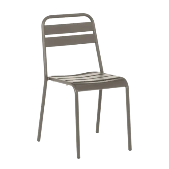 Градински стол ФЛАМБО- „Модерен метален градински стол