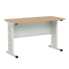 Работно бюро BTL 120 K- снимка отпред, с отвор за кабели