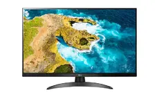 Монитор LG 27TQ615S-PZ, 27.0' IPS, Smart webOS, TV Tuner DVB-T2C S2, 1000:1, Mega DFC, 250cd, Full HD (1920 x 1080), Wi-Fi, LAN, AirPlay, HDMI, CI Slot, USB 2.0, Bluetooth, AI Sound, Speakers, Black
