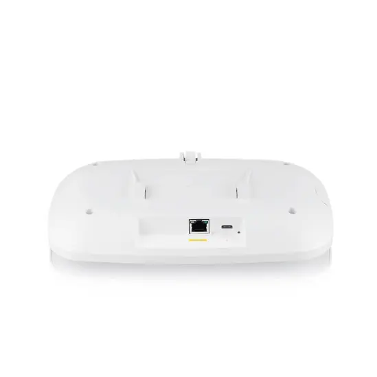 Аксес-пойнт ZyXEL NWA110BE BE6500 2x2 MU-MIMO, Dual Radio 2.4 and 5 or 6GHz, 1 x 2.5G LAN Ports, PoE+ (802.3at), StandaloneNebula Cloud Managed Excluding Power Adapter