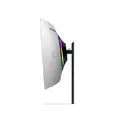 Монитор Samsung LS34DG850, 34'' CURVED Odyssey G8 OLED, 1800R, 175 Hz, 0.1 ms GTG, 21:9, 3440 x 1440, Smart, 2xUSB C, Mini DP, Micro HDMI 2.1, Wi-Fi 5, BT 5.2, Speakers, 178°/178°, Silver